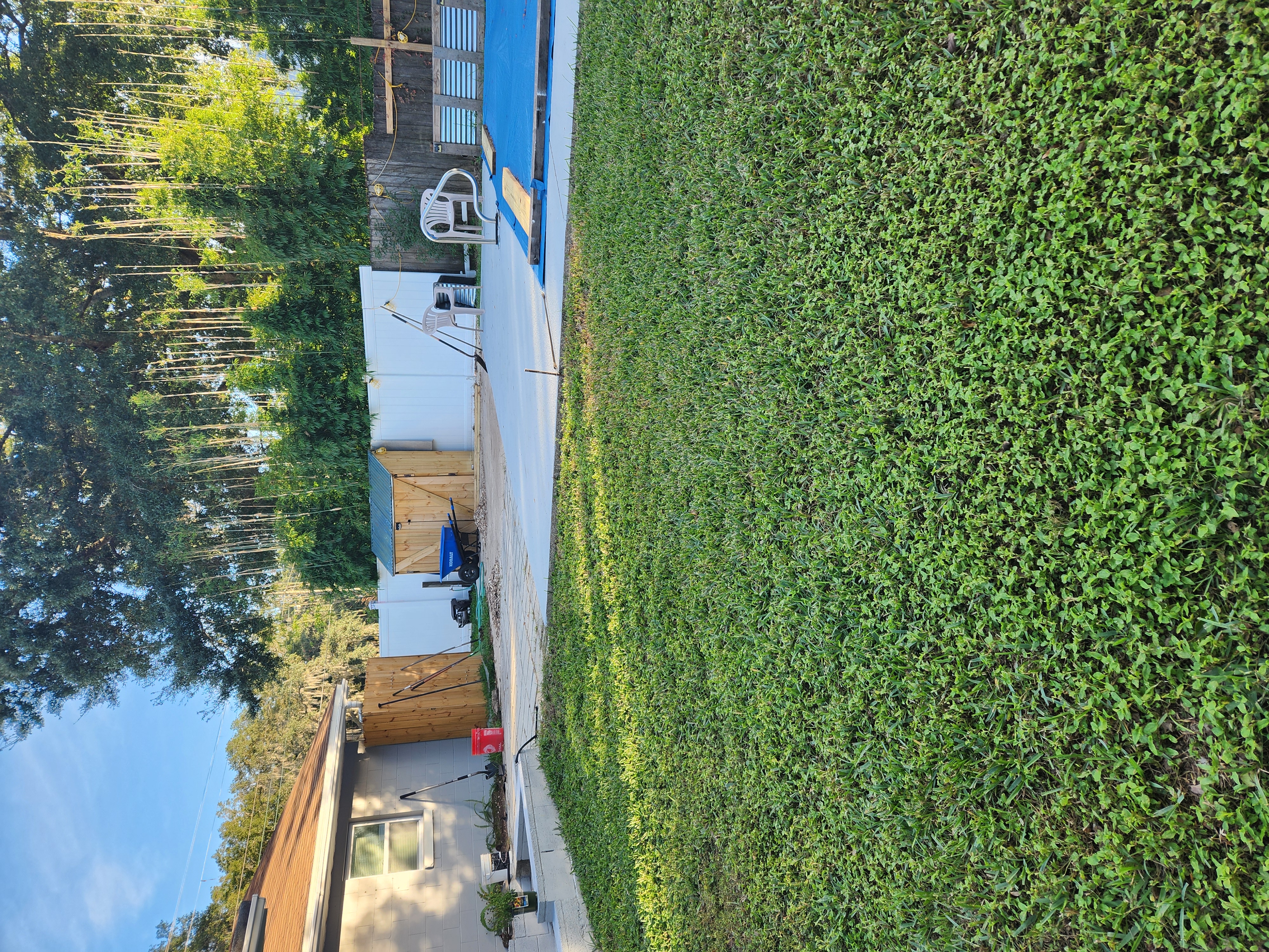 Our spacious fully fenced outdoor play area